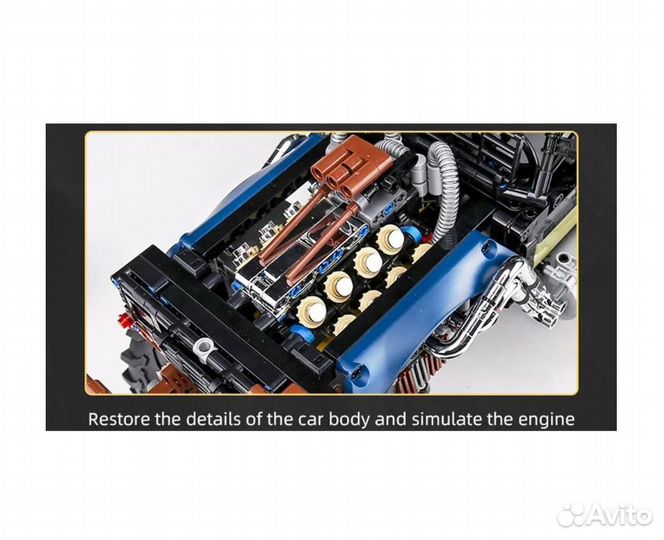 Конструктор mould king 18006 Эвакуатор монстр-трак