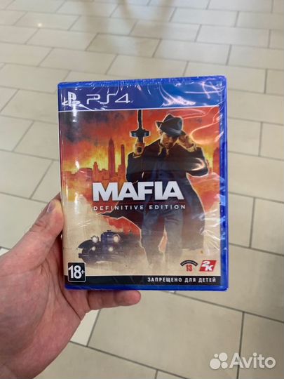 Игра для PS4 Mafia Definitive Edition новый