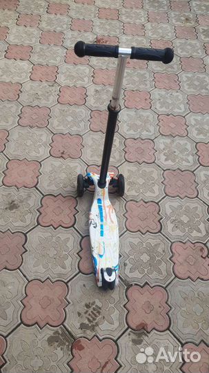 Самокат детский трехколесный бу