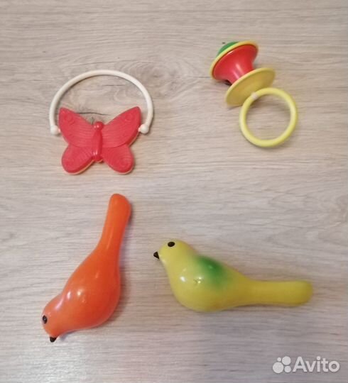 Целлулоидные погремушки СССР