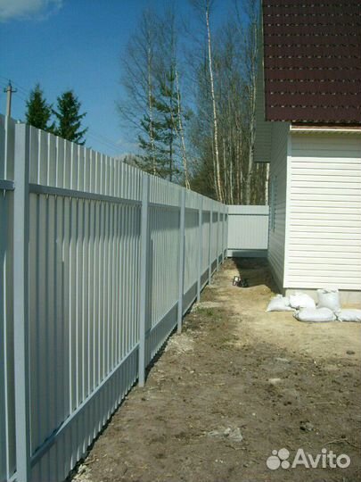 Заборы. Кровля