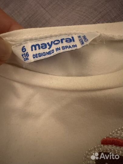 Платье джинсы 110 116 mayoral h&m в садик