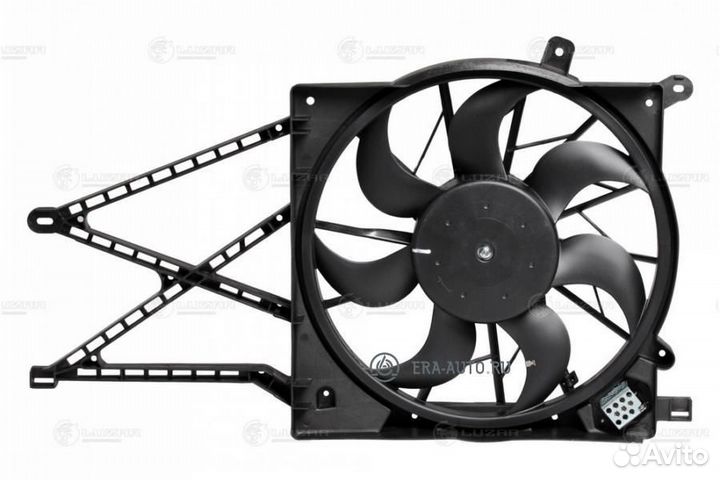 Luzar LFK 2166 Вентилятор радиатора (с кожухом) op