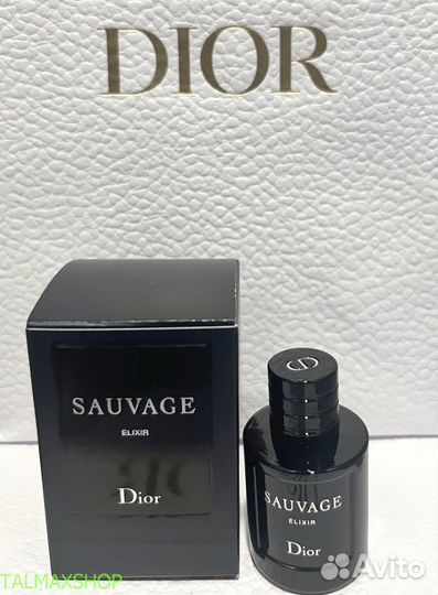 Christian Dior Sauvage elixir 7,5 ml (оригинал)