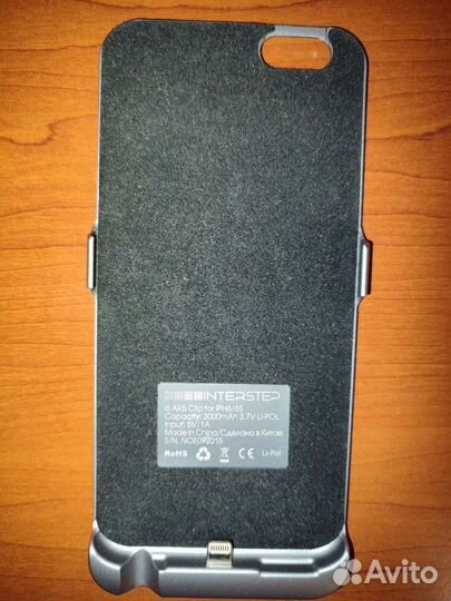 Чехол повер-банк (powerbank) на iPhone 6, 6s