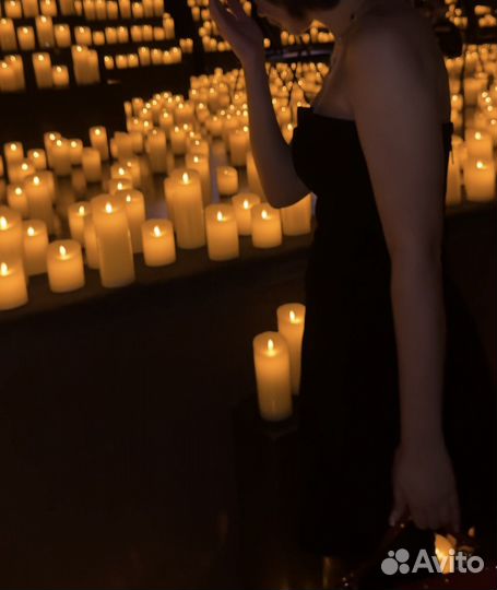 Бархатное мини платье черное