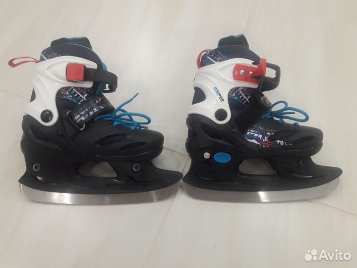 Коньки хоккейные детские размер 30-33