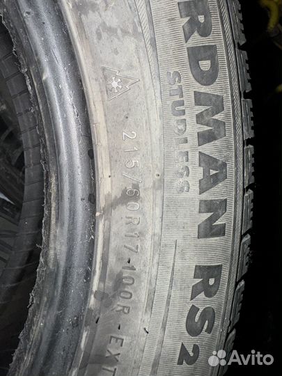 Nokian Tyres Nordman RS2 215/60 R17 100R