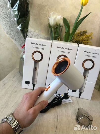 Фен для укладки и сушки волос новый
