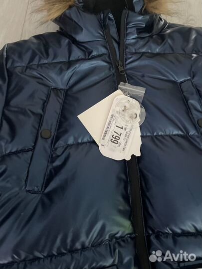 Пуховик куртка зимняя для мальчика 152 р-р