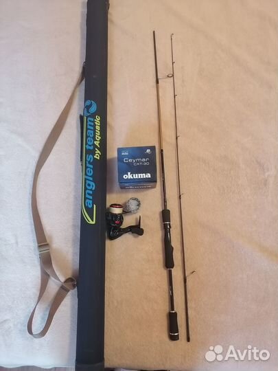 Спиннинг с катушкой бу