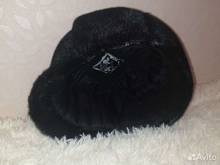 Мужская шапка из нерпа