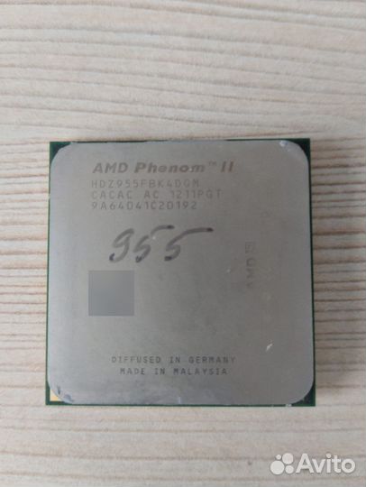 Процессор AMD phenom ll x4 955