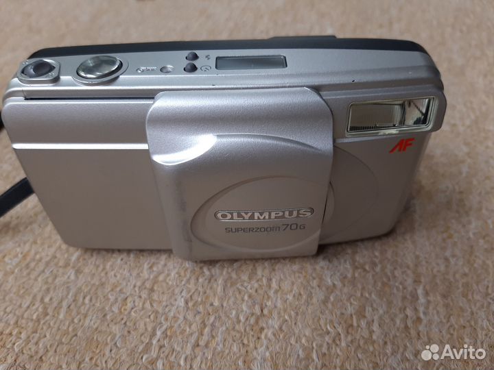 Пленочный фотоаппарат olympus superzoom 70 g