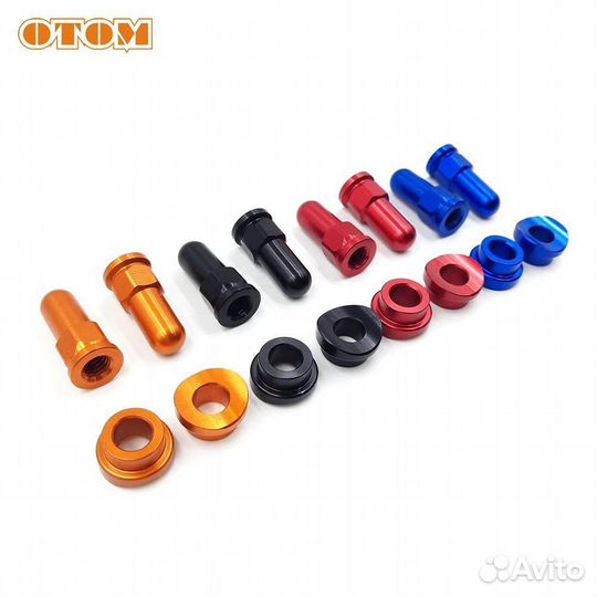 Комплект гаек обода otom, черный