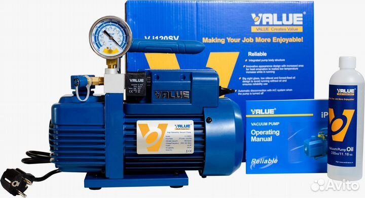 Насос вакуумный Value VI-120SV