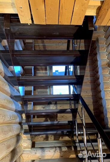 Лестница винтовая с монтажем