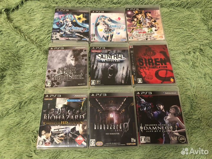 Редкие игры PS3 (Jojo Eyes of Heaven, Lollipop)