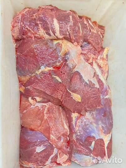Мясо говядина мякоть без кости, полутуши молодняк