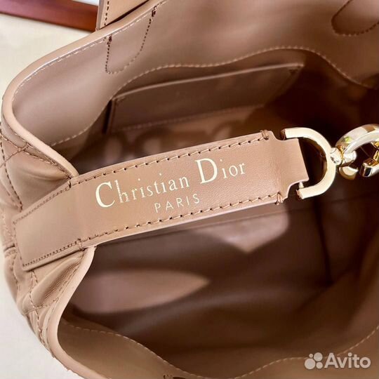 Сумка Тоут Christian Dior Toujours коричневая