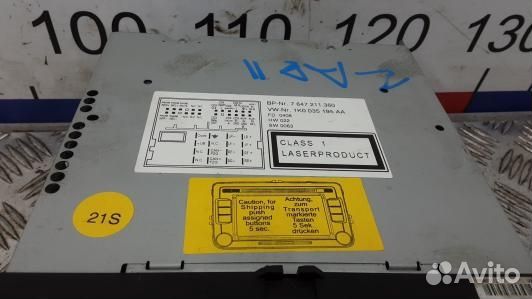 Магнитола volkswagen tiguan 1 (ZAD11I401)