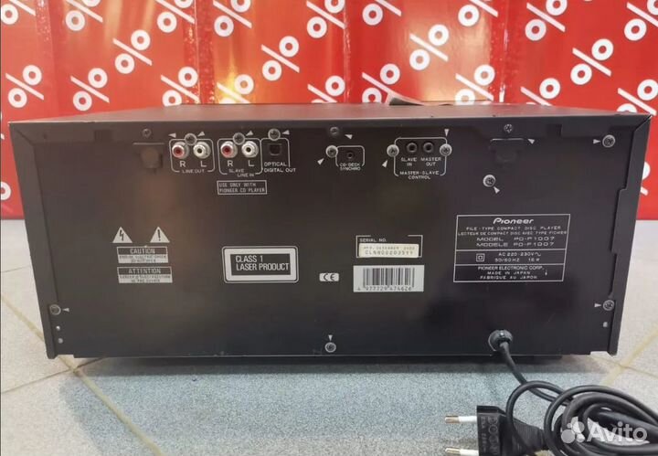 CD-чейнджер Pioneer PD-F1007 / Дефект