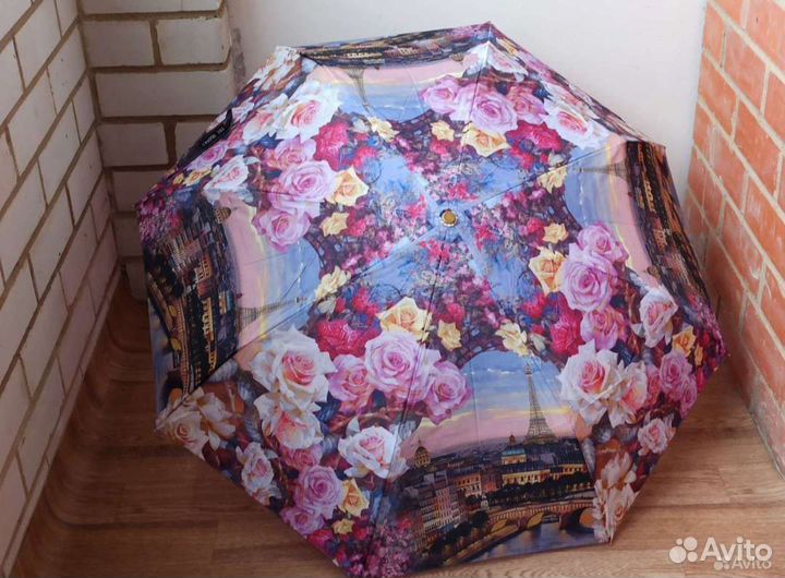 Зонт женский Три слона полный автомат новый