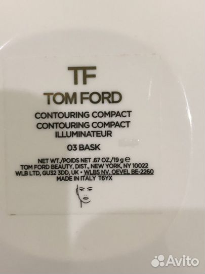 Tom ford палетка оригинал