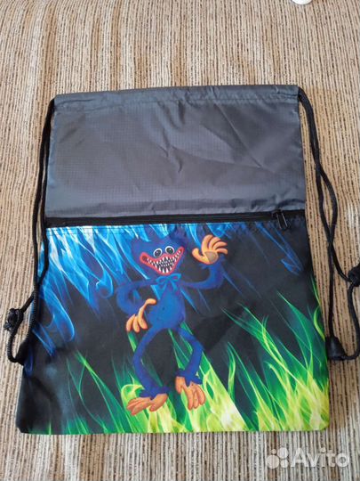 Мешок для сменки с карманом Хагги Вагги, новый