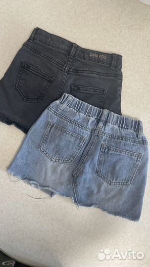 Джинсовая юбка zara
