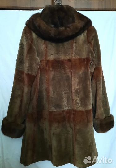 Шуба бобер + норка в отличном состоянии