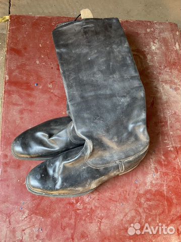 Сапоги офицерские хромовые