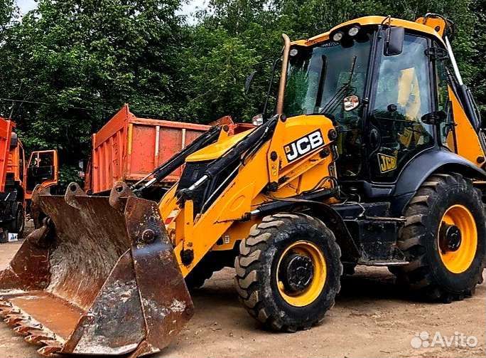 Экскаватор погрузчик Трактор jcb Тракторы