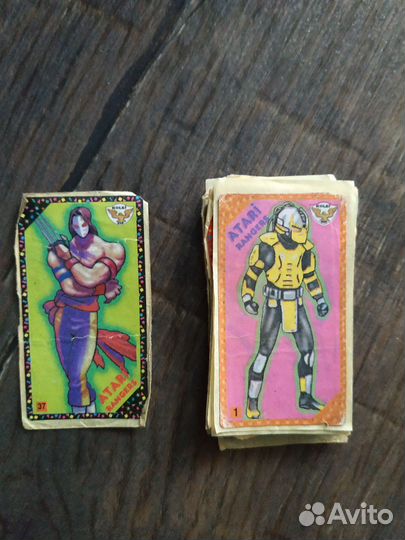 Коллекция наклеек из 90х (Atari )