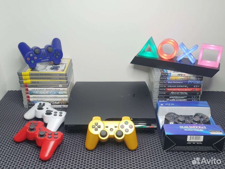 Прошитая Sony PS3 Много Игр