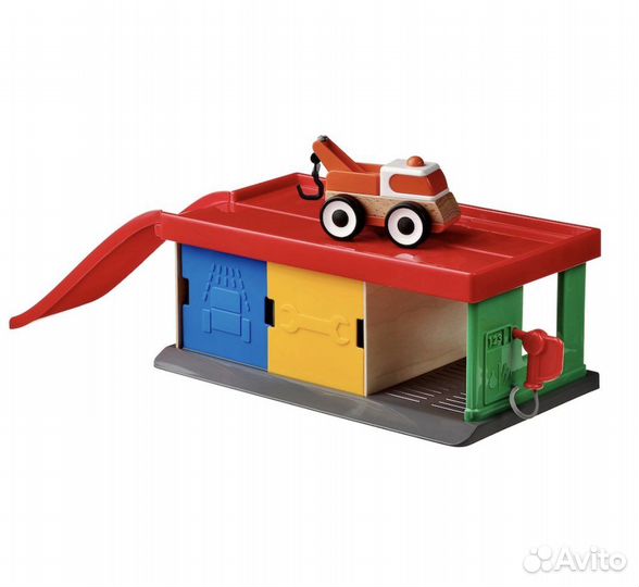 Гараж с машинками Икеа Лиллабу IKEA Lillabo