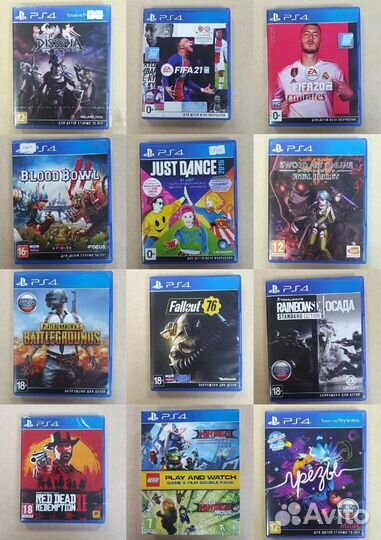 Sony PS4 игры ps5