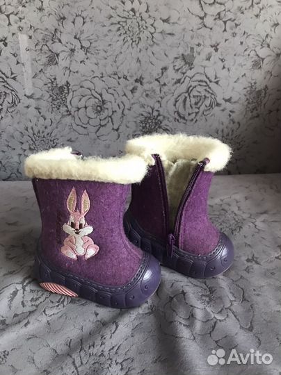 Валенки снобутсы детские котофей 18(19) р-р