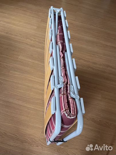 Раскладушка с матрасом