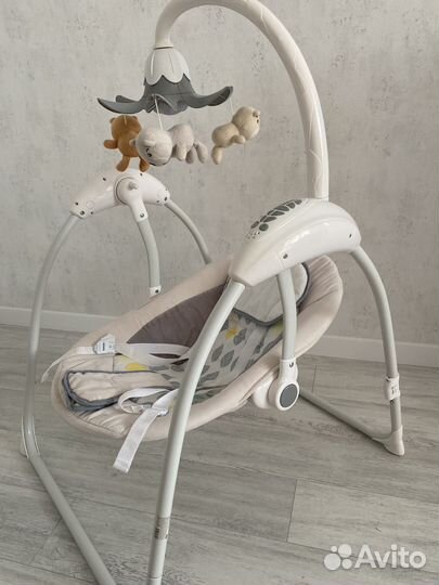 Электронная качель для малышей 3 в 1 Capella