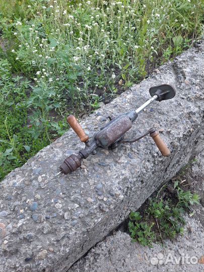 Дрель ручная механическая СССР