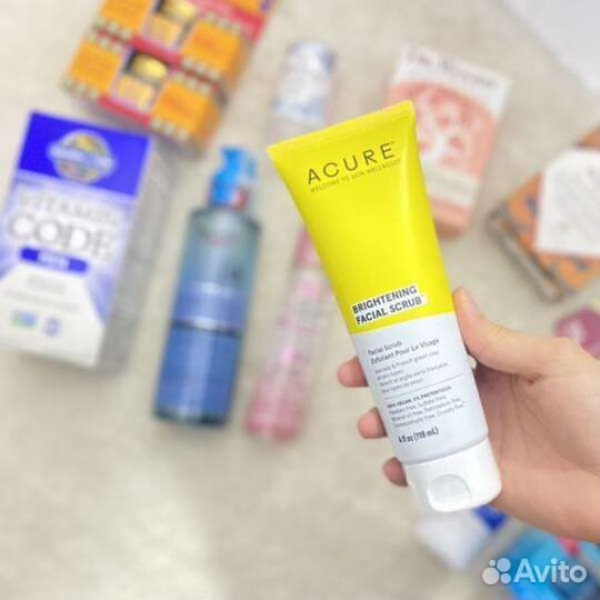 Скраб для лица Acure iherb