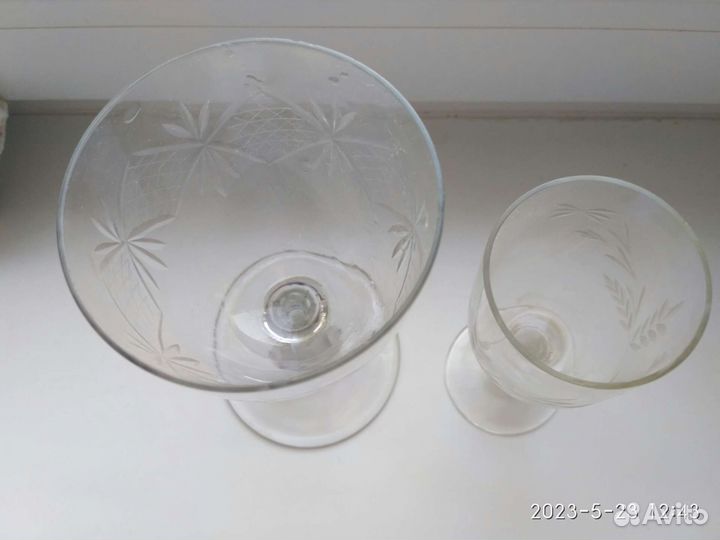 Хрустальные бокалы