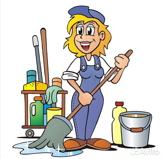 Уборщица на производство