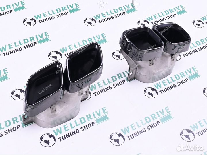 Диффузор и насадки Mercedes W213 4D E63S рест