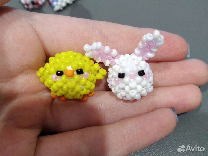 Фигурки из бисера