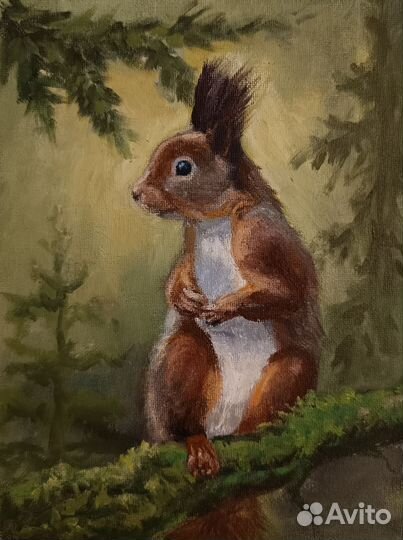 Картина Бельчонок