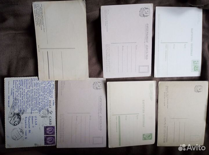 Коллекция открыток городов 1955-1968