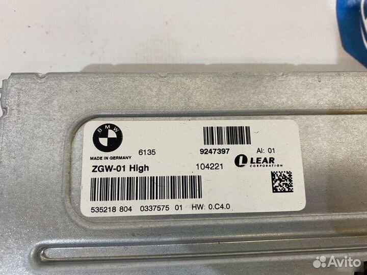 Блок ZGW Bmw 5 F10 N52B30AF 2010