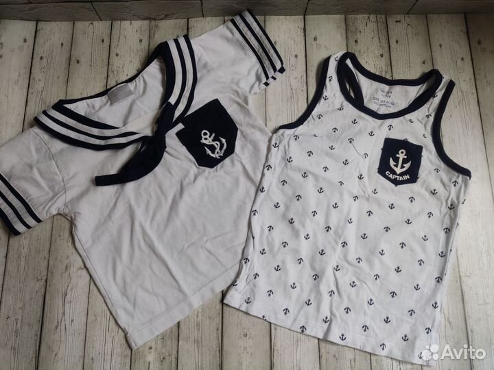 Летняя одежда пакетом для мальчика 98 104